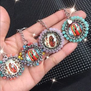 Virgen De Guadalupe keychains